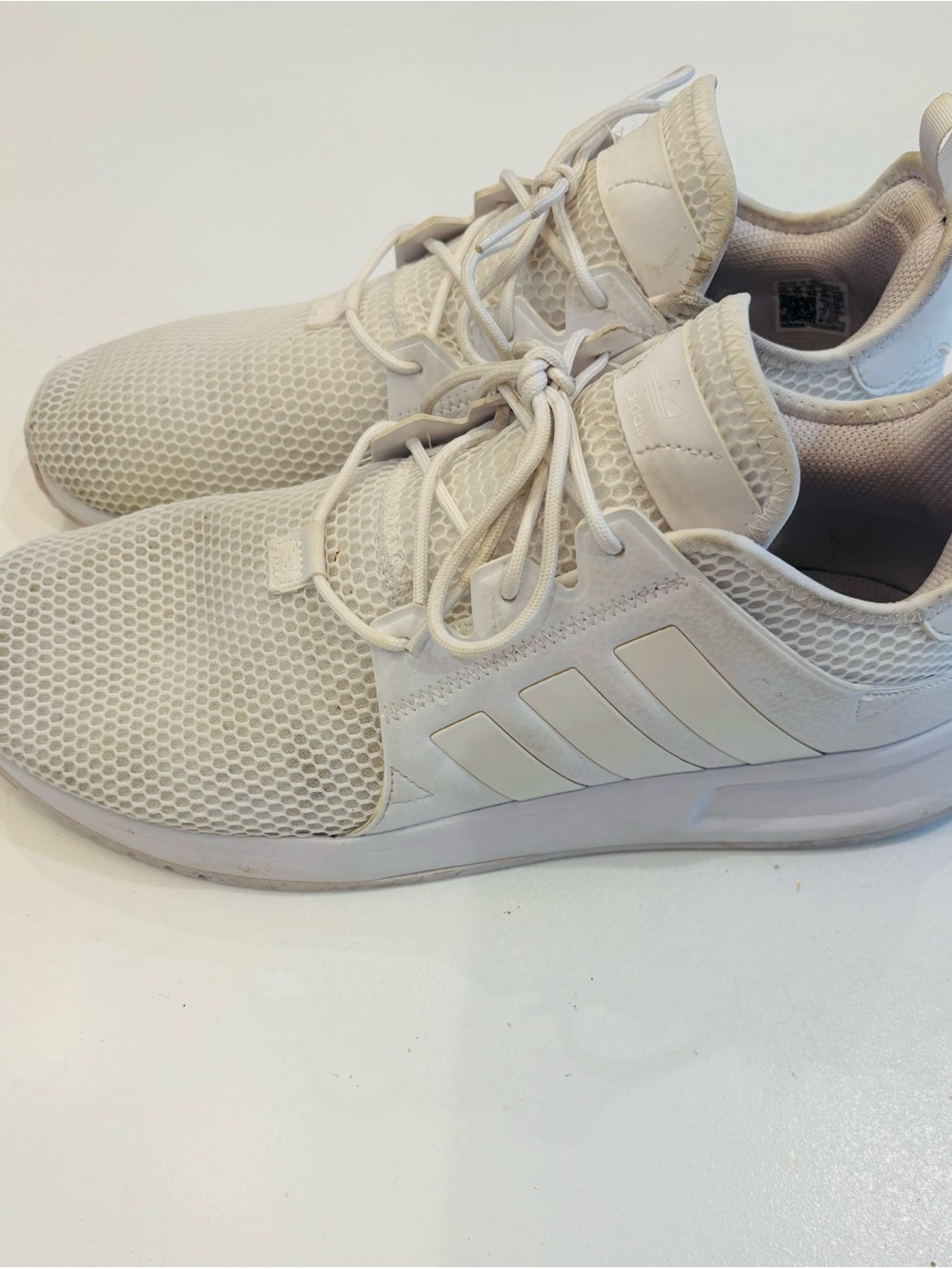 adidas Neutral Cream Mesh Running Sneakers size 11.5